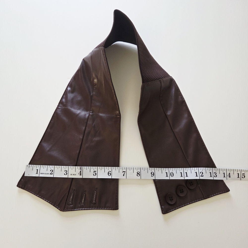 Stretchy wide brown waist belt (COMING SOON) - Picture 10 of 10